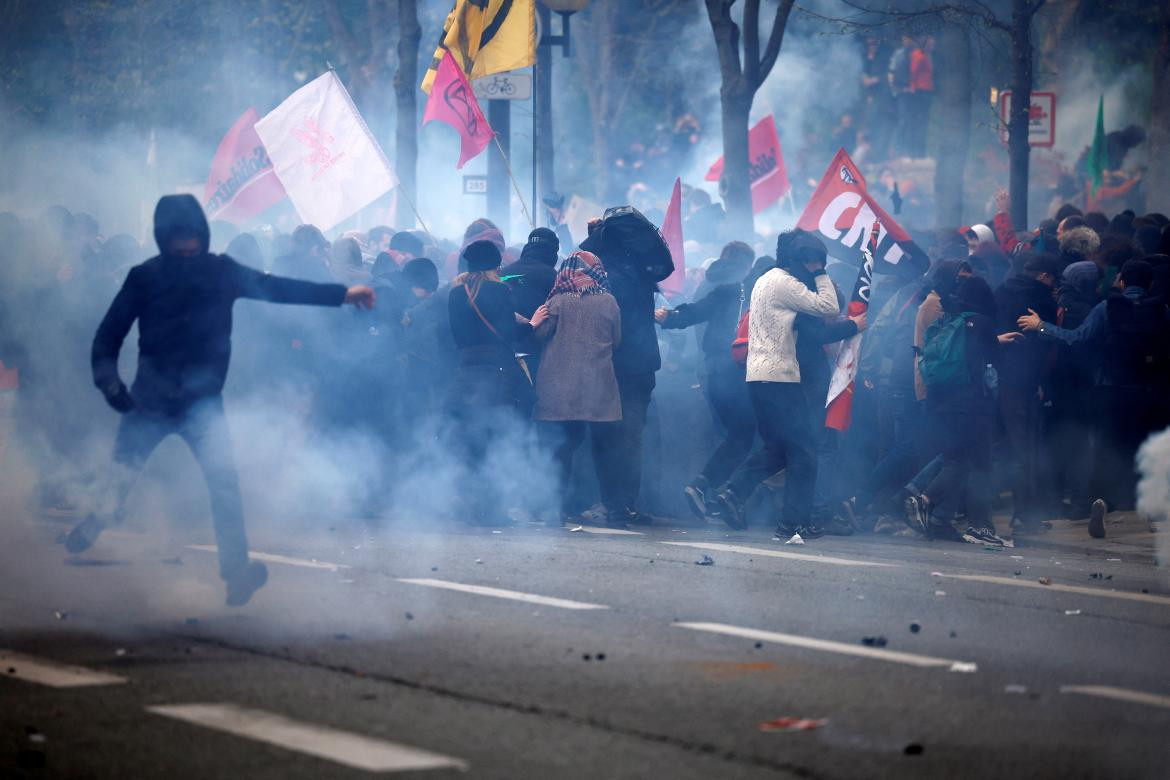 Siguen las protestas en Francia. Foto: Reuters.