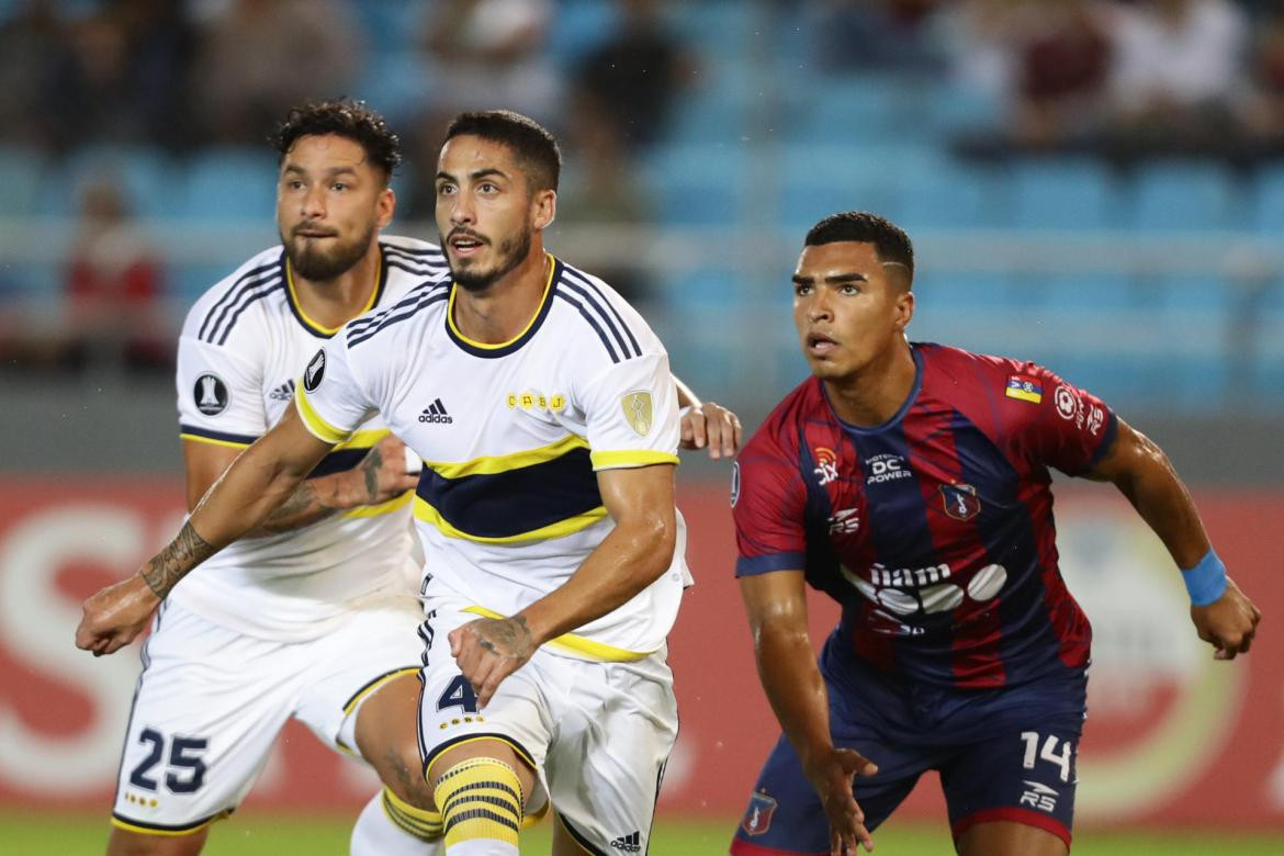 Boca vs Monagas, Copa Libertadores. Foto: EFE 