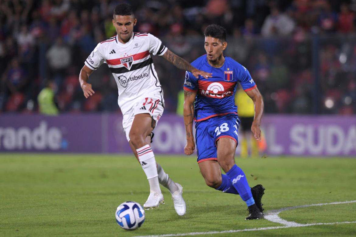 Tigre vs. San Pablo 2; Copa Sudamericana. Foto: Télam.