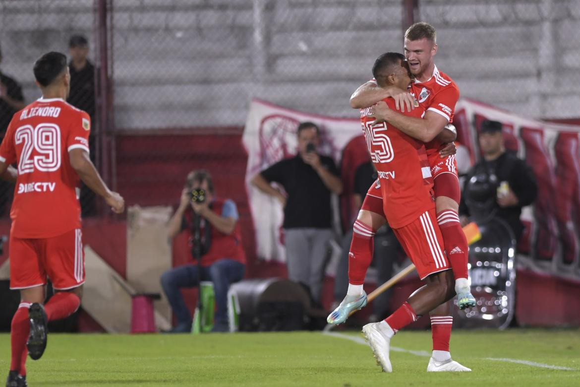 Salomón Rondón; Huracán vs. River Plate. Foto: Télam.