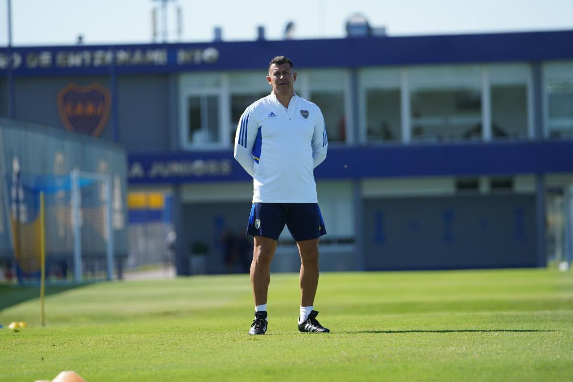 Jorge Almirón, nuevo DT de Boca. Foto: Twitter @BocaJrsOficial 