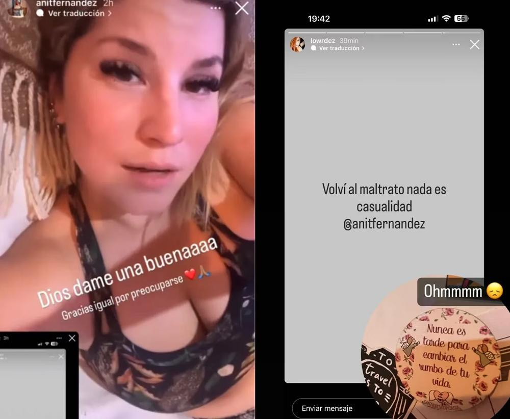 La defensa de la hermana de Lourdes. Foto: Instagram.