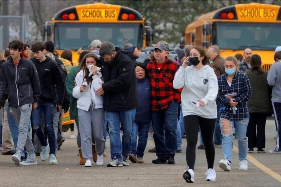 Tiroteo en escuela secundaria de Michigan. Foto: Reuters