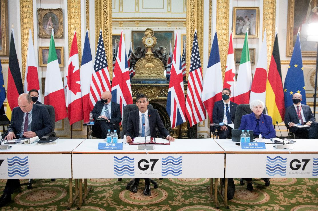 Reunión del G7. Foto: Reuters