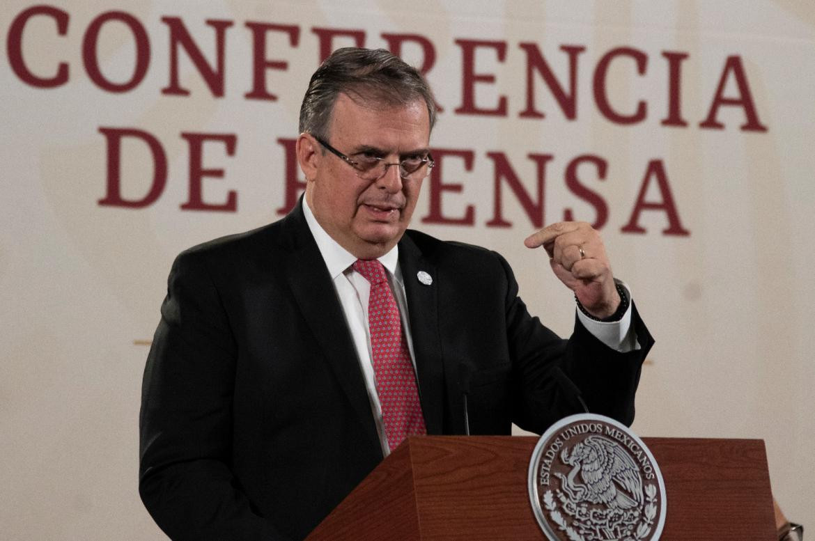 Marcelo Ebrard, Canciller mexicano. Foto: Gobierno de México