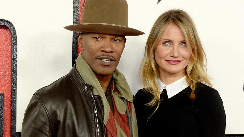 Cameron Diaz y Jamie Foxx. Foto: Archivo.