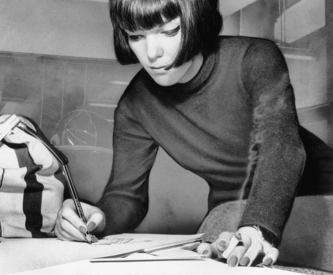 Mary Quant, diseñadora. Foto: Reuters