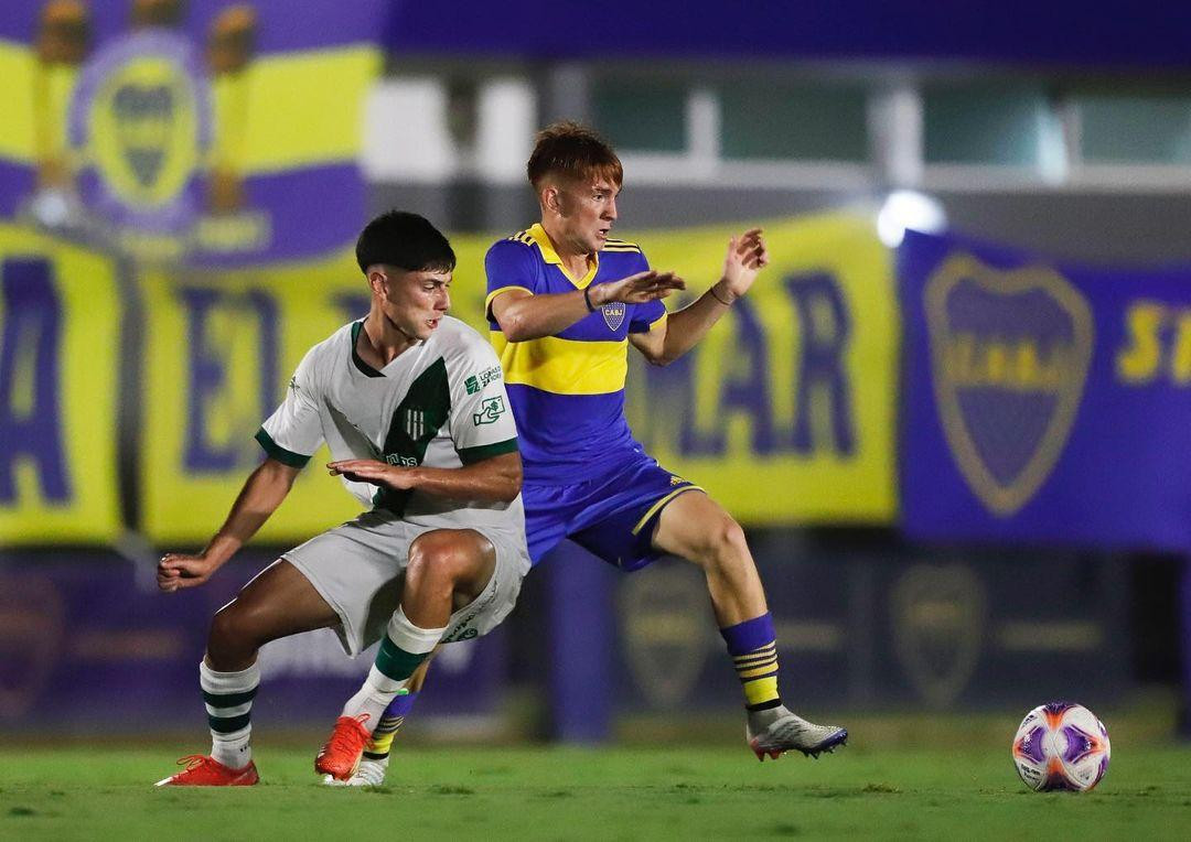 Valentín Barco; Boca Juniors. Foto: Instagram @colo.barco.