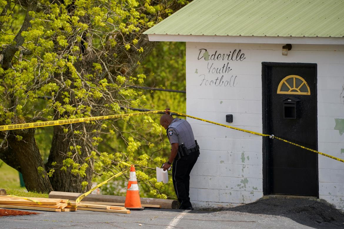 Tiroteo en Alabama. Foto: Reuters. 