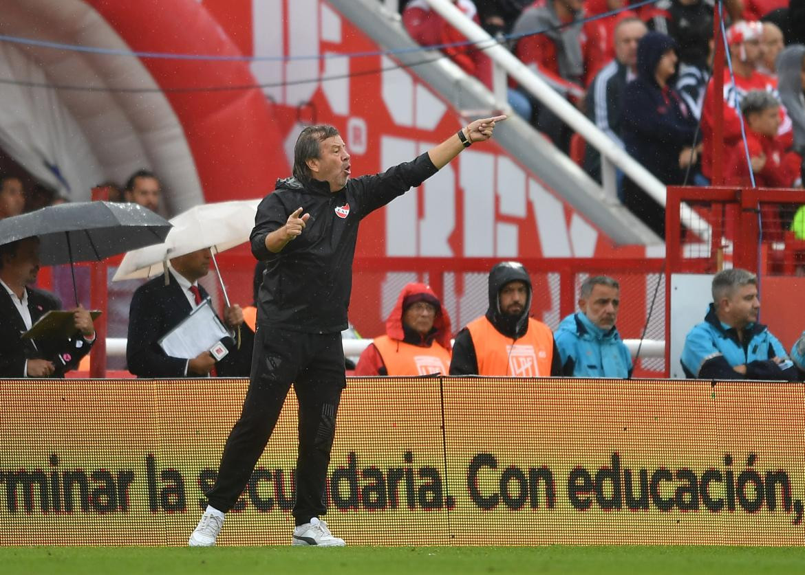 Ricardo Zielinski; Independiente vs. Racing Club. Foto: Télam.