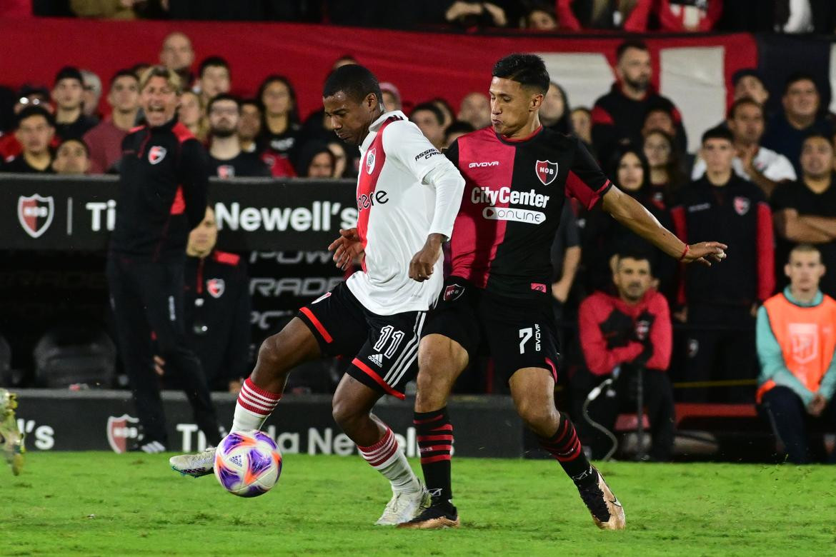 Newells Old Boys vs. River Plate. Foto: Télam.