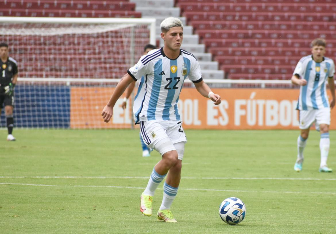 La Selección sub 17 empató sin goles ante Paraguay. Foto: Twitter @Argentina