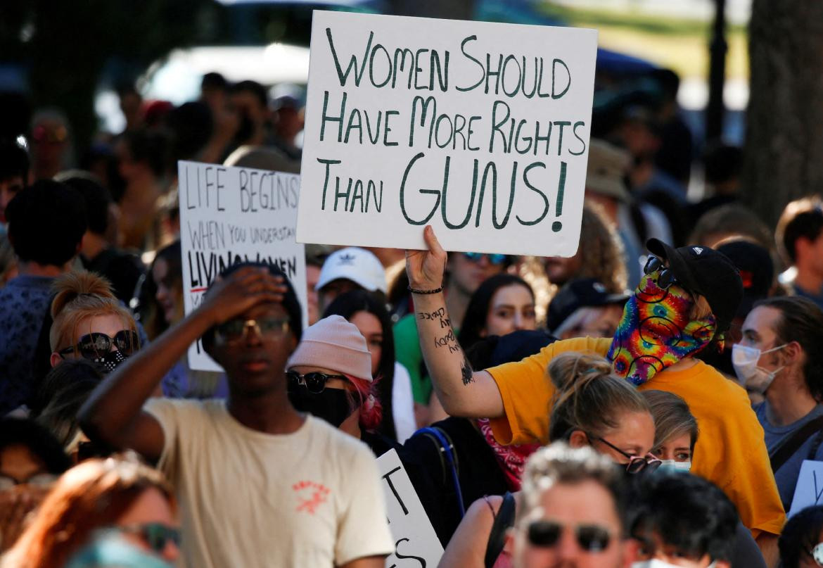 Debate por el aborto en EEUU. Foto: Reuters