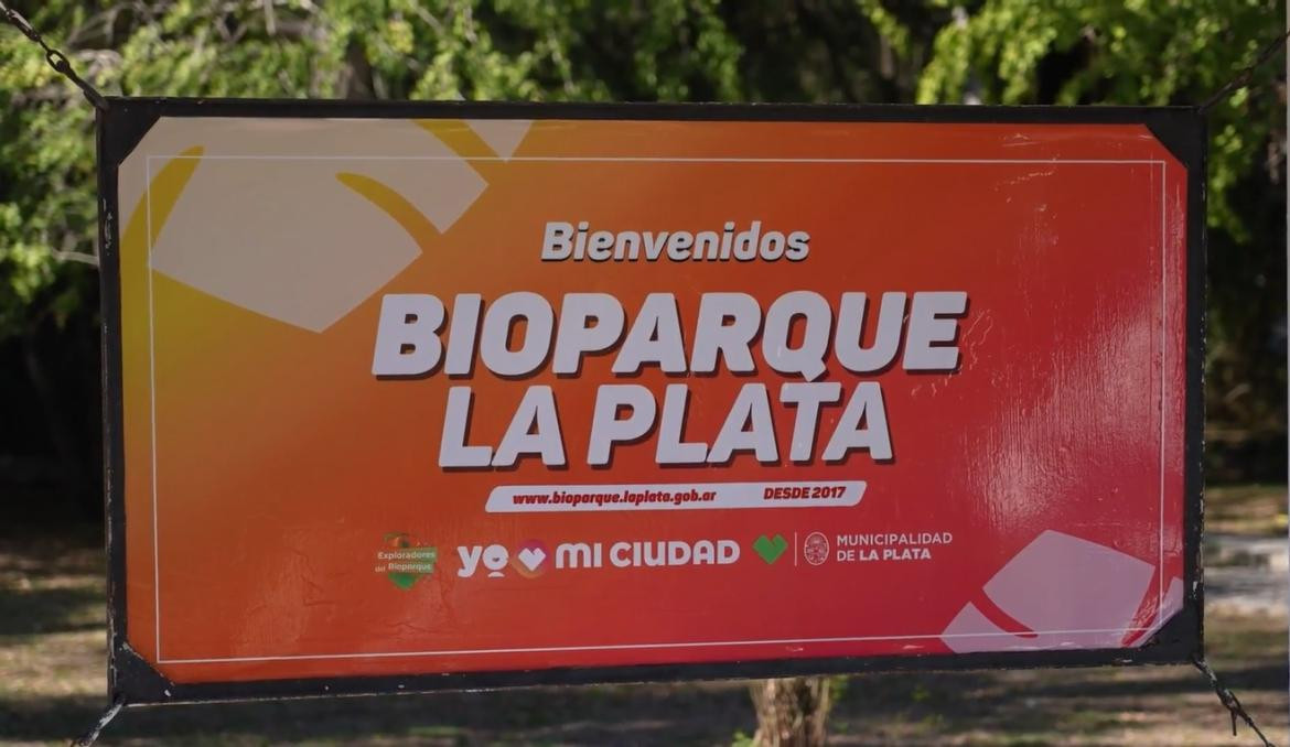 Reabrió el Bioparque de La Plata. Foto: Captura de pantalla.