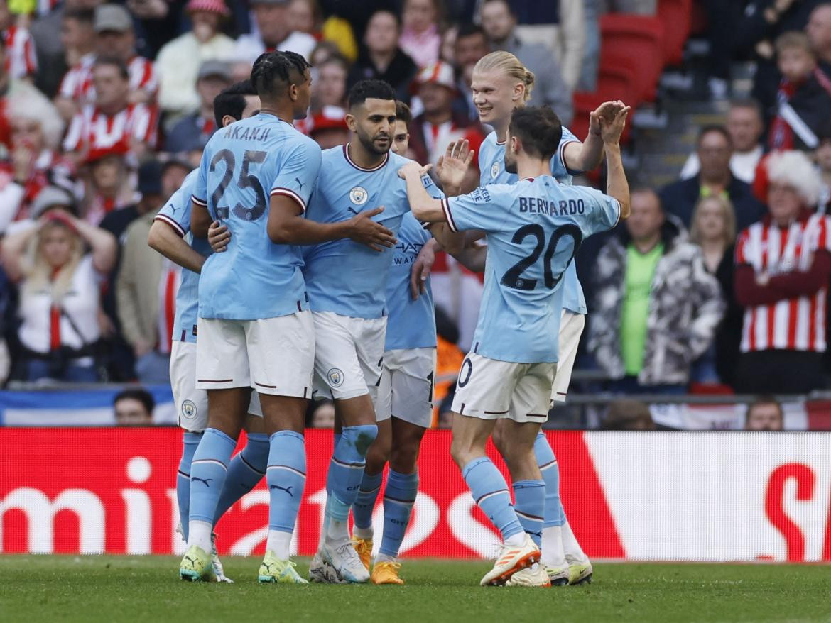 Manchester City vs Sheffied, FA Cup. Foto: Reuters