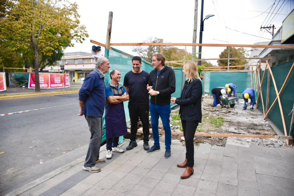 Garro anunció obras en la Plata. 