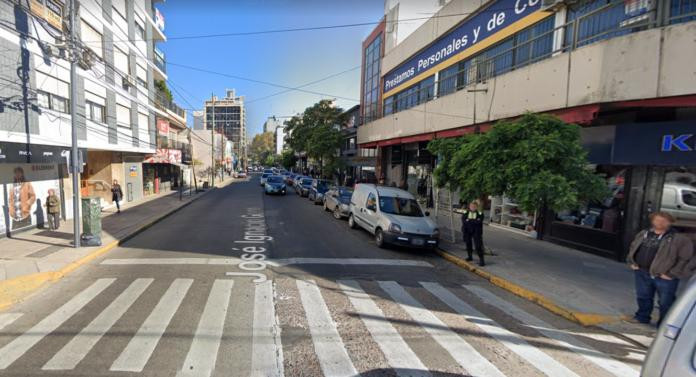 Un anciano de 83 años robó una inmobiliaria. Foto: Captura de pantalla.