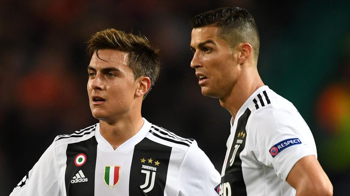 Paulo Dybala y Cristiano Ronaldo.