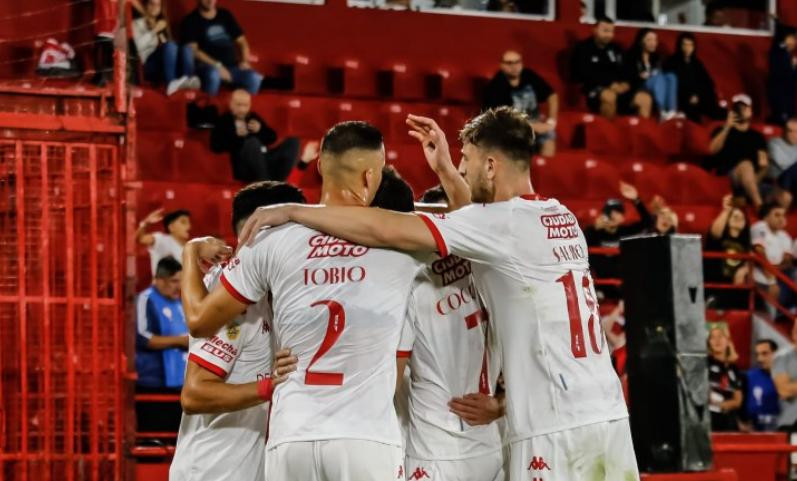 Huracán Liga Profesional de Fútbol. Foto: NA.