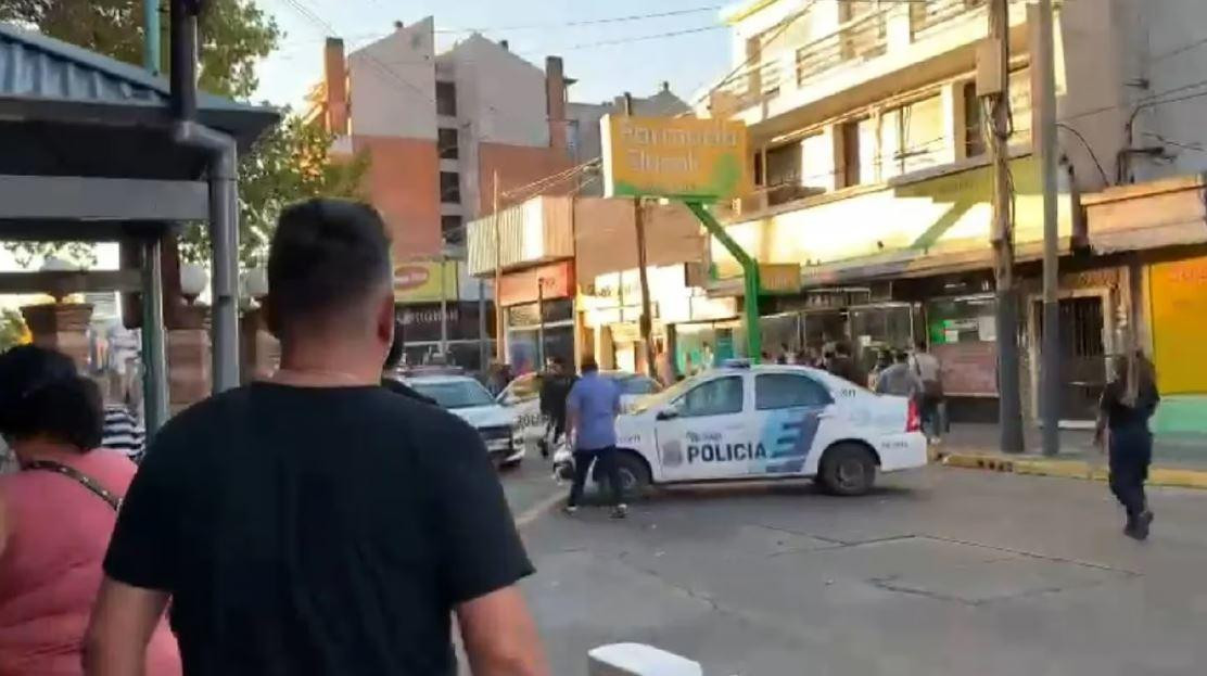 Motociclista falleció de un infarto tras discusión con colectivero en Adrogué. Foto: captura de pantalla.