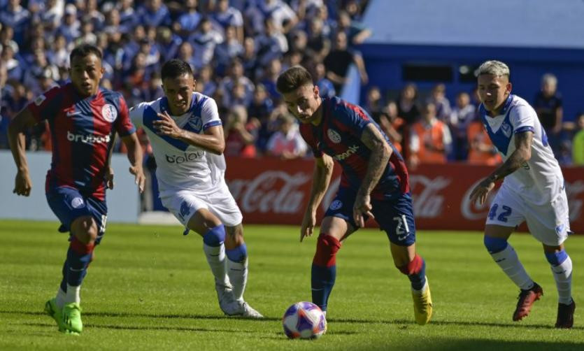 Vélez vs San Lorenzo, Liga Profesional. Foto: NA