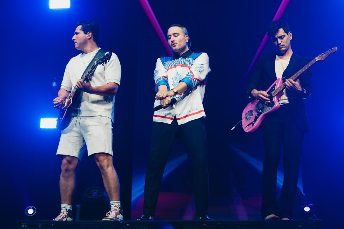 Reik en el estadio Arena. Foto: prensa Cuino.