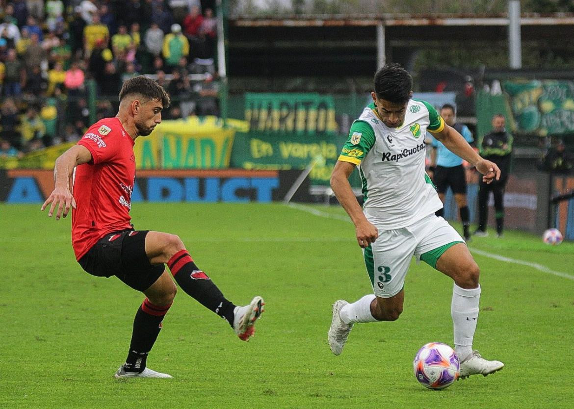 Defensa y Justicia vs. Colón de Santa Fe. Foto: Twitter @ClubDefensayJus.