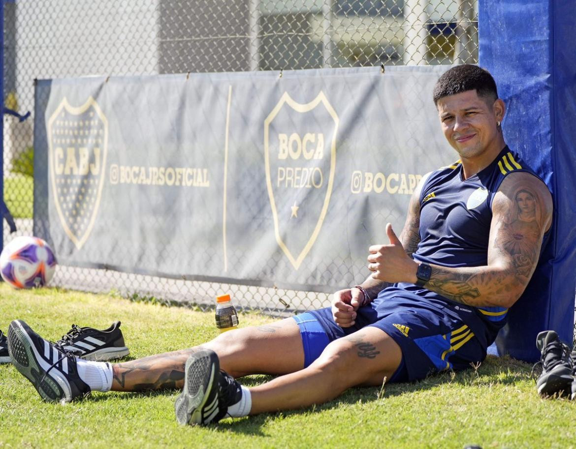 Marcos Rojo; Boca Juniors. Foto: NA.