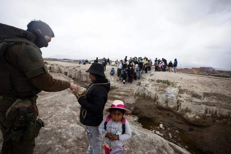 Crisis migratoria en Sudamérica. Foto: Reuters