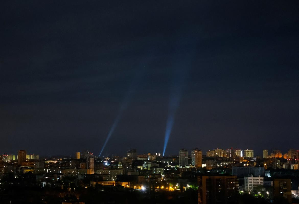 Ataque ruso sobre Kiev. Foto: REUTERS.