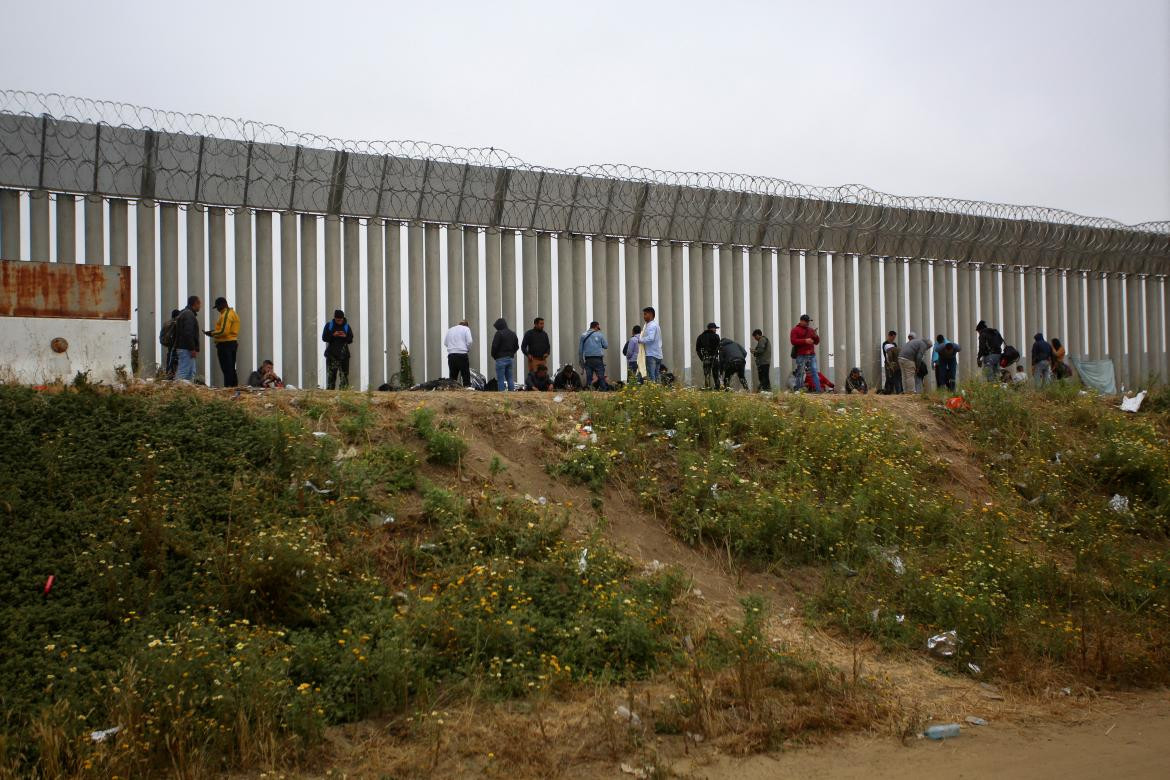 Frontera de Estados Unidos con México. Foto: Reuters.