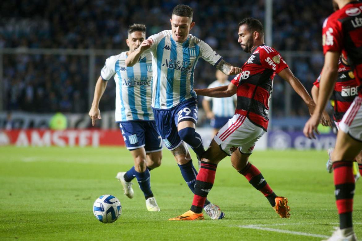 Racing vs Flamengo, Copa Libertadores. Foto: NA