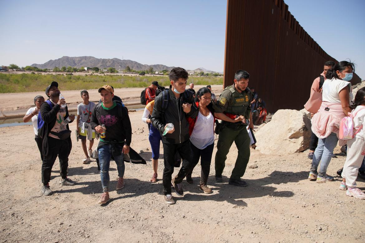 Crisis migratoria en México. Foto: Reuters