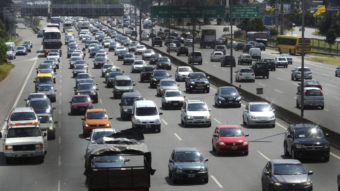 Infracciones en el AMBA. Foto: Télam