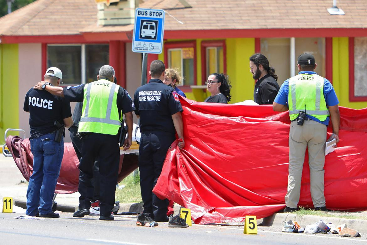 Un hombre atropelló y mató a siete personas en Texas. Foto: Reuters.