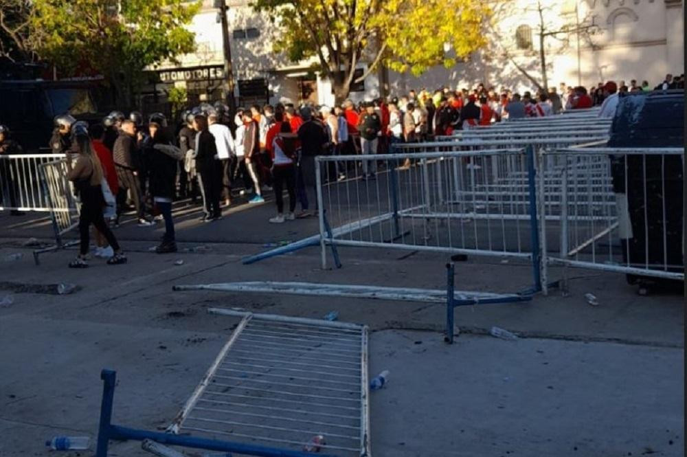 Superclásico, Boca vs. River, incidentes, NA