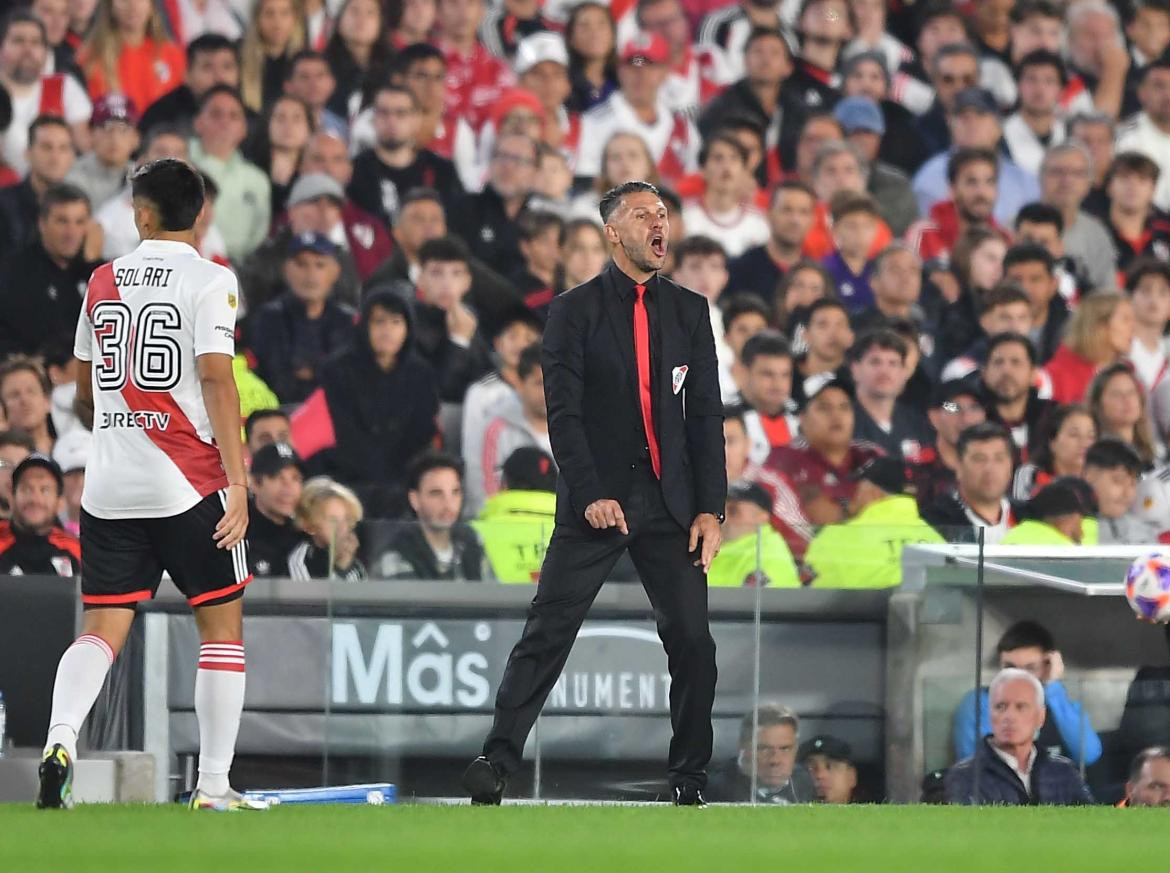 Martín Demichelis, DT de River, Superclásico, Télam