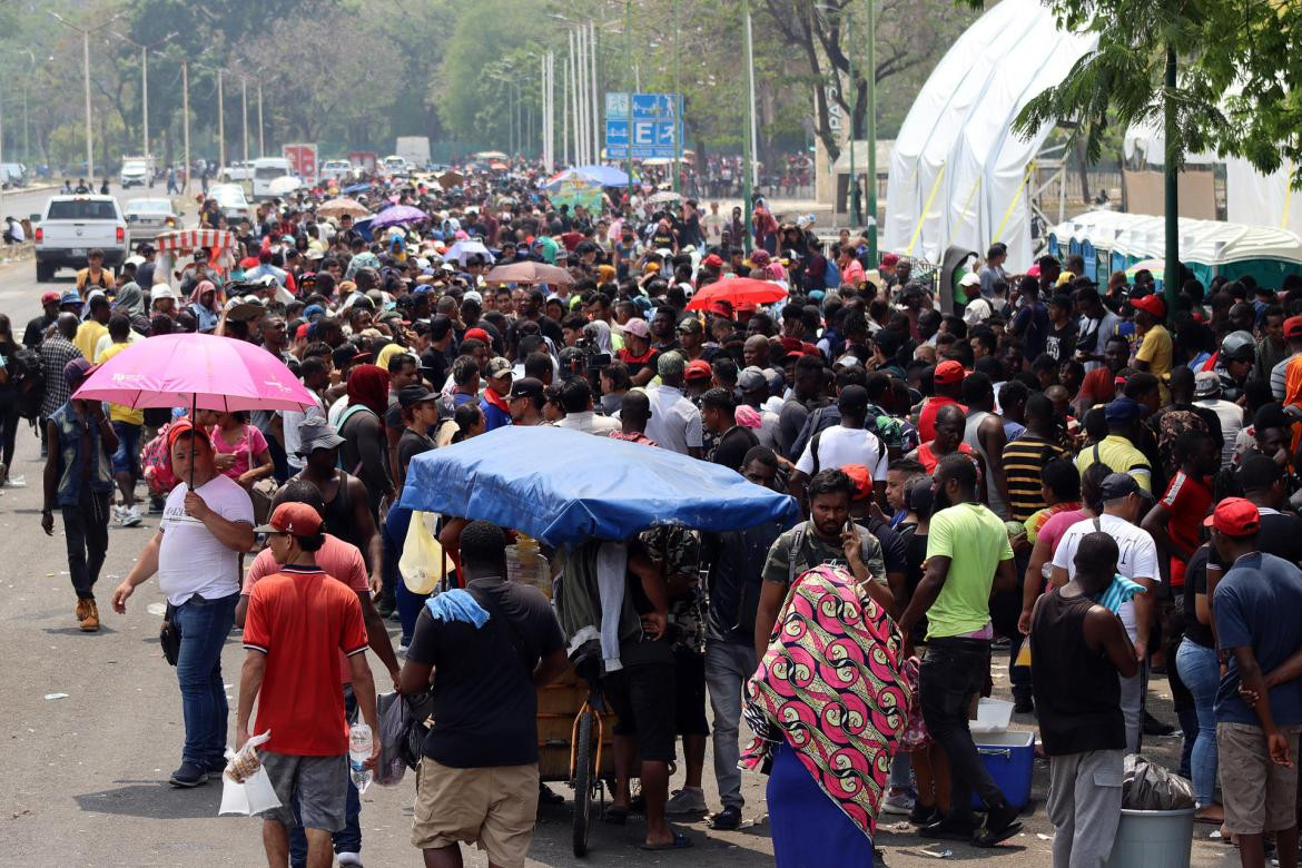 Migrantes mexicanos. Créditos: EFE