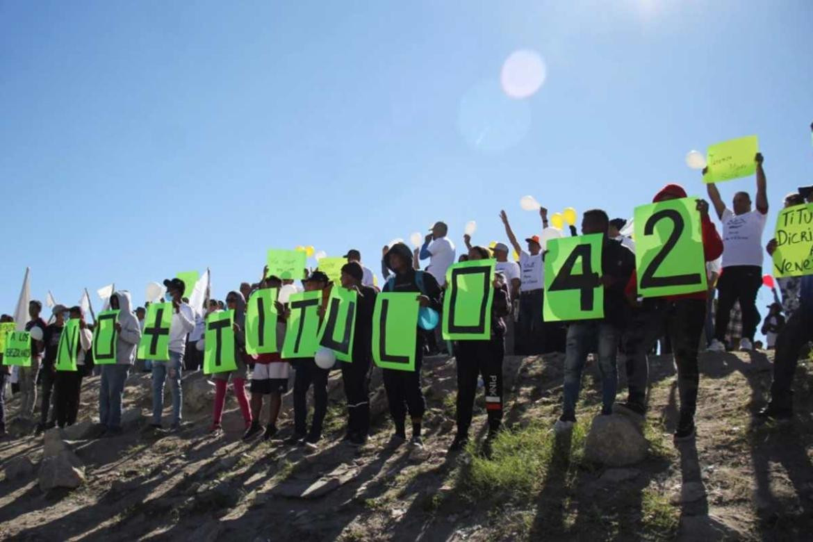 Crisis migratoria en la frontera sur de EEUU. Foto: Reuters