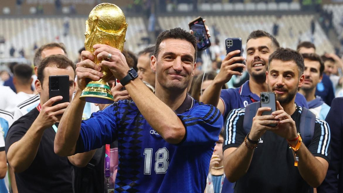 Lionel Scaloni, Selección Argentina. Foto: Reuters