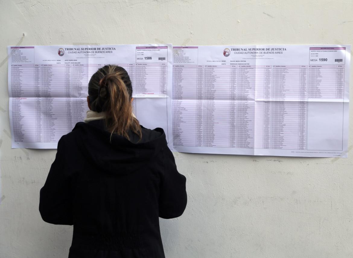 Elecciones, votación, padrón, NA