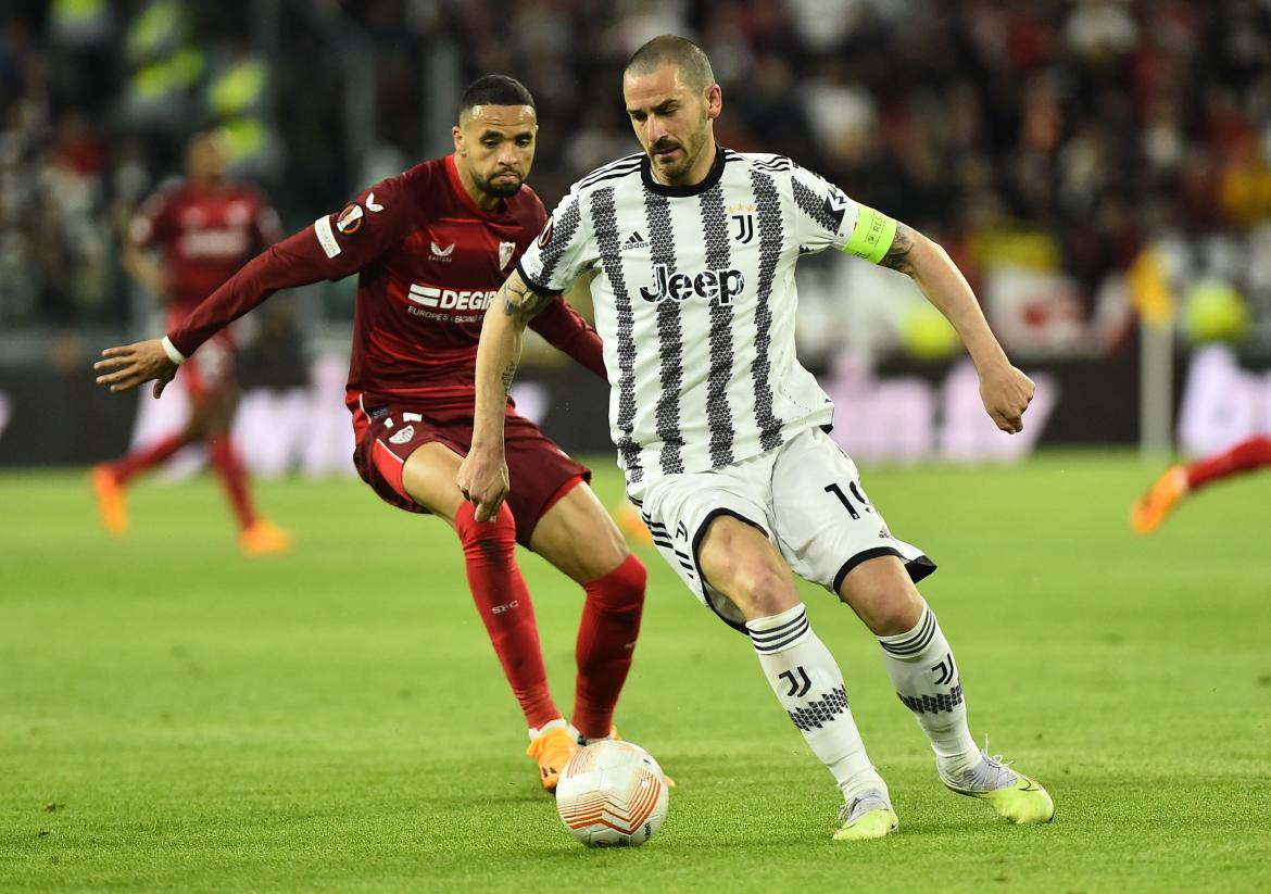 Juventus vs. Sevilla; Europa League. Foto: Reuters.