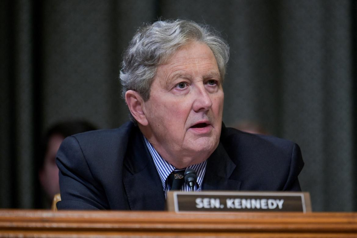 El senador John Neely Kennedy. Foto: Reuters.