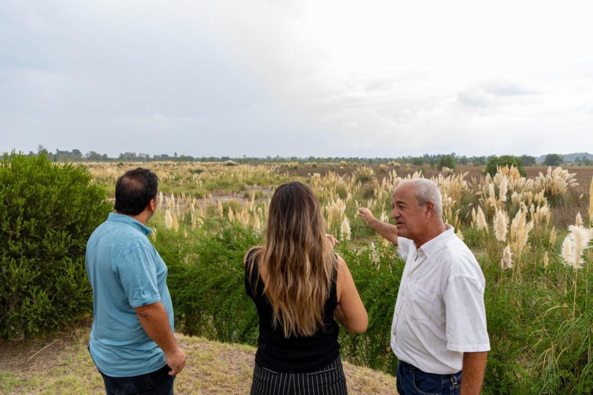 Malena Galmarini en Dique Luján. Foto: Prensa.