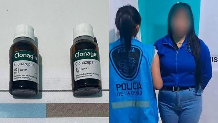 Detención de Tiziana, la viuda negra del clonazepam.