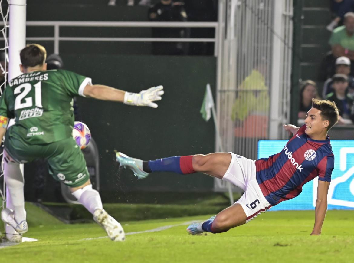 Banfield vs San Lorenzo, Liga Profesional. Foto: NA