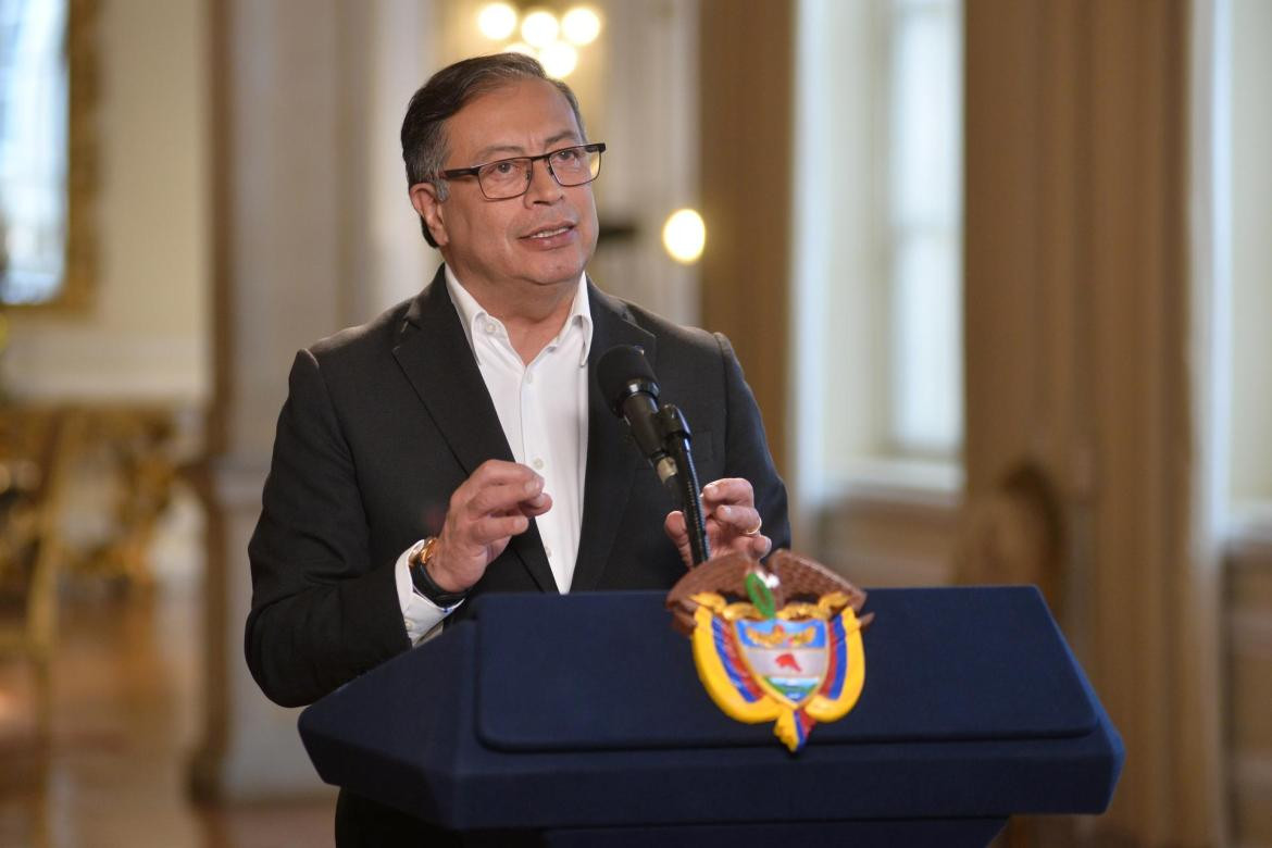 Gustavo Petro, presidente de Colombia. Foto: EFE.