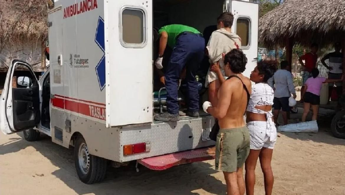 Ataque a argentinos en Oaxaca. Foto: SDP