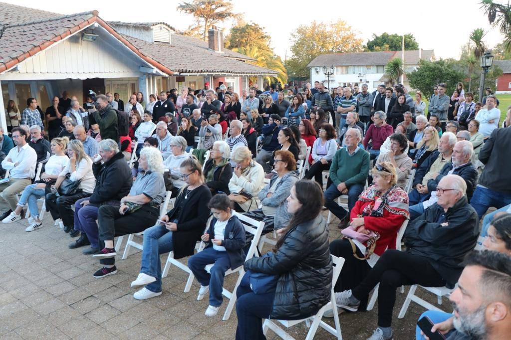 Presentación de Malena Galmarini del proyecto ECOSOL en Tigre. Foto: Prensa.