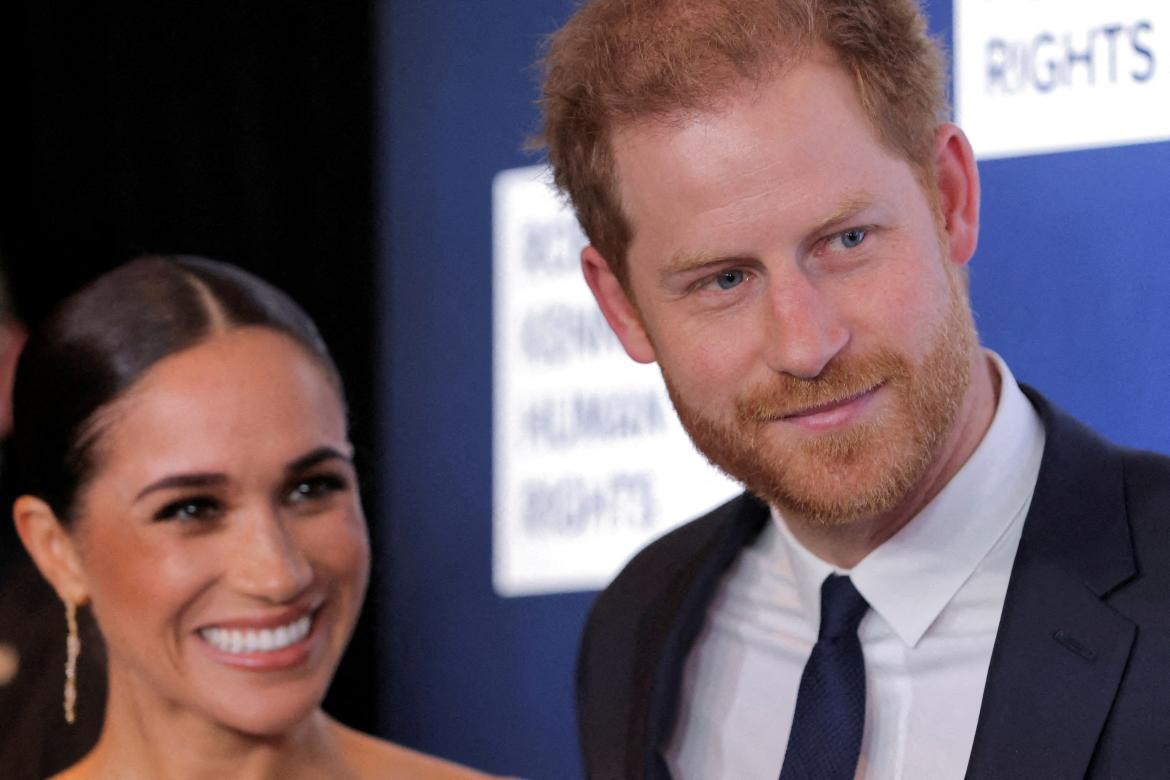 Harry y Meghan. Foto: Reuters.